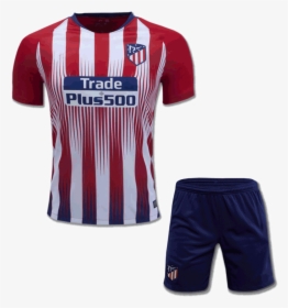 Atletico Madr - Atletico Madrid Jersey 17 18, HD Png Download, Free Download