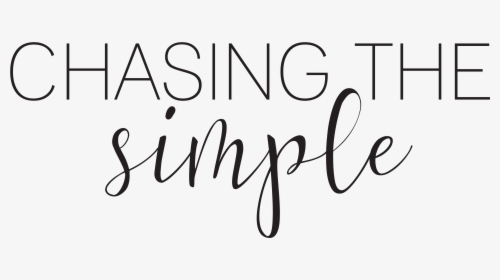 Chasing The Simple - Calligraphy, HD Png Download, Free Download