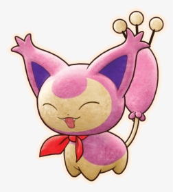 Skitty - Pokemon Mystery Dungeon Dx Skitty, HD Png Download, Free Download