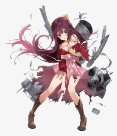 Kamikaze Kai Dmg - Kancolle Damaged, HD Png Download, Free Download