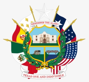 Constructed Worlds - Texas State Seal Reverse, HD Png Download, Free Download