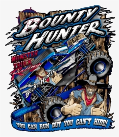 Bounty Hunter Monster Truck Hd Png Download Kindpng