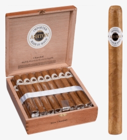 Asthon Classic Cigars Churchill 25ct Box - Cigar, HD Png Download, Free Download