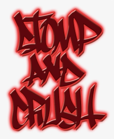 Stompandcrush Red - Graphic Design, HD Png Download, Free Download