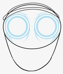 How To Draw Gas Mask - Circle, HD Png Download, Free Download