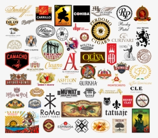 Logos For Premium Cigars Including Dozens Of High-end - Drew Estate, HD Png Download, Free Download