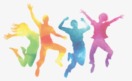 Picture1 - Colorful Dancing Silhouette Transparent, HD Png Download, Free Download