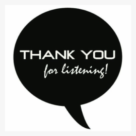 Thank You For Listening, HD Png Download, Free Download