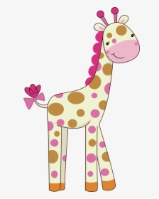 Girl Giraffe Clipart, HD Png Download, Free Download