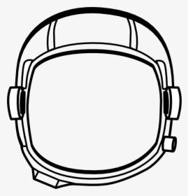 Helm Vector Astronaut - Transparent Background Astronaut Helmet Clipart, HD Png Download, Free Download