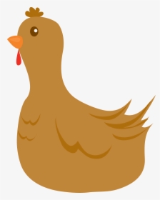 Ducks Clipart Short Animal - Chicken, HD Png Download, Free Download
