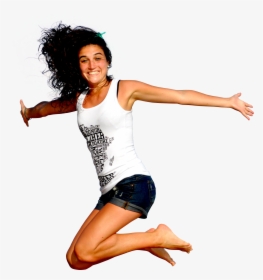 Girl Jumping Transparent Background, HD Png Download, Free Download