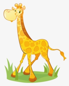 Safari Wall Decals For Kids Room - Giraffe Picture For Kids, HD Png Download, Free Download
