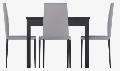 Markor Table And Chairsright - Table And Chairs Front View, HD Png Download, Free Download