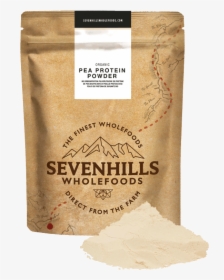 Sevenhills Wholefoods Organic Pea Protein Powder - Paper Bag, HD Png Download, Free Download
