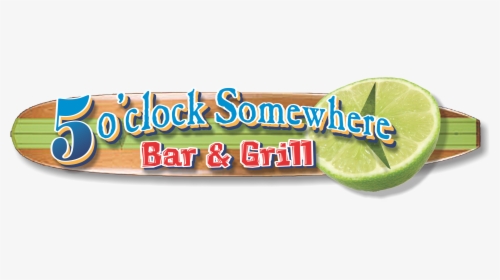 It's 5 O Clock Somewhere Surfboard, HD Png Download, Free Download