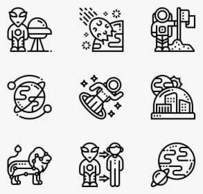 Astronautics - Transparent Marketing Icons Png, Png Download, Free Download