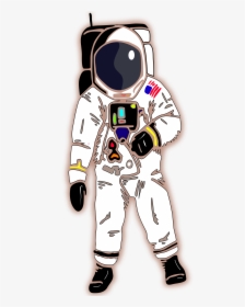 American Astronaut Clip Arts - Astronaut Cartoon Gif Transparent, HD Png Download, Free Download