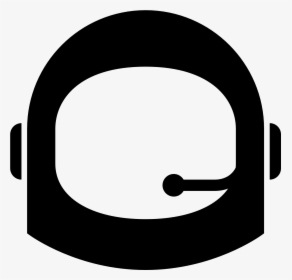 Astronaut Helmet Png - Logo Youtube Png Circular, Transparent Png, Free Download