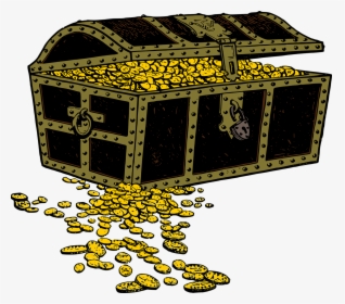 Treasure Chest Free To Use Clipart - Pirate Chest Clip Art, HD Png Download, Free Download