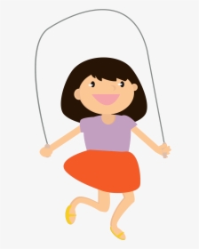 Art,child,shoe - Jumping Rope Clipart, HD Png Download, Free Download