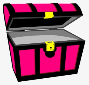 Pink Clipart Treasure Box, HD Png Download, Free Download