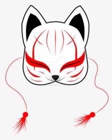 Transparent Japanese Mask Png - Kitsune No Koe Mask, Png Download, Free Download
