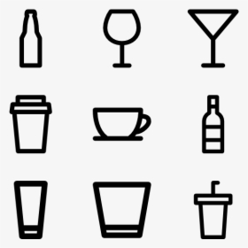 Banner Transparent Download Icon Packs Svg - Bottle Icon Vector, HD Png Download, Free Download