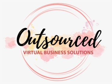 Http - //outsourcedvirtually - Com - Au/wp Png Outsourced - Calligraphy, Transparent Png, Free Download