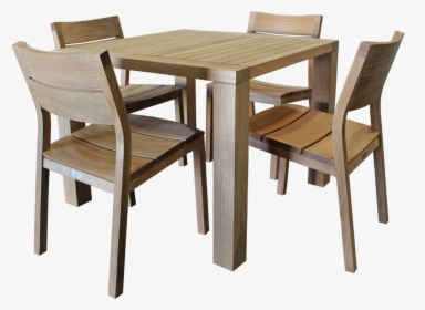 Pure Dining Table And Mistra Side Chairs Png - Chair And Table Png, Transparent Png, Free Download