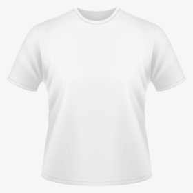 Clip Art Camiseta Cdr - Plain White Tshirt Vneck, HD Png Download, Free Download