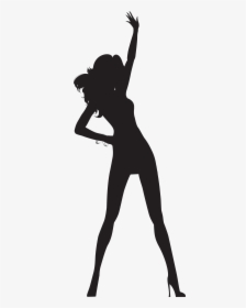 Dancing Clipart Transparent - Dancing Girl Silhouette Png, Png Download, Free Download