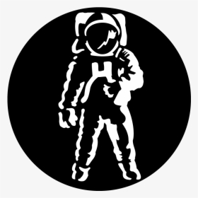 Astronaut Stencil, HD Png Download, Free Download