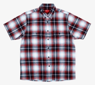 Supreme S/s Plaid Flannel Shirt - Madras Shirt, HD Png Download, Free Download