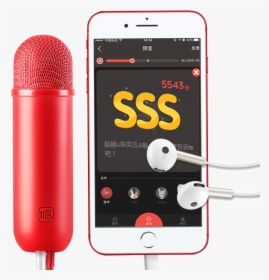 Sing It Elf National Karaoke Mobile Phone Microphone - Headphones, HD Png Download, Free Download