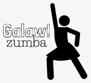 Zumba Silhouette Png, Transparent Png, Free Download