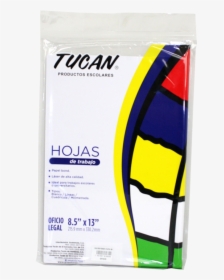 Hoja Bond Premium Oficio Bolsa Plástica 100 Hojas"  - Productos Tucan, HD Png Download, Free Download