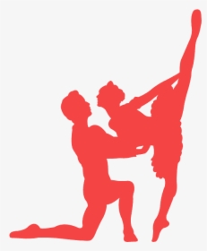 Ballet Couple Silhouette, HD Png Download, Free Download