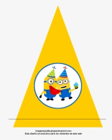 Minions De Cumpleaños - Triangle, HD Png Download, Free Download