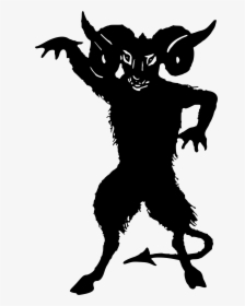 Lucifer Devil Demon Silhouette Clip Art - Demon Silhouette, HD Png Download, Free Download