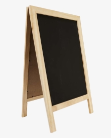 Wood Blackboard Sidewalk Sign Side Png Image - Blackboard Png, Transparent Png, Free Download