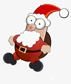 Collection Of Crazy - Santa Claus Funny Png, Transparent Png, Free Download