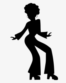Disco Dancing Silhouette, HD Png Download, Free Download