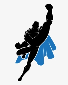 Superhero Silhouette No Background, HD Png Download, Free Download
