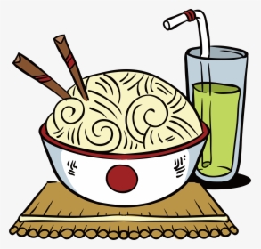 Ramen Japanese Cuisine Fast Food Japanese Noodles - Food Japanese Cartoon, HD Png Download, Free Download