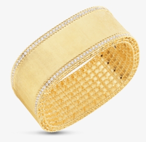 Roberto Coin Bangle With Diamond Edges - Cowboy Hat, HD Png Download, Free Download