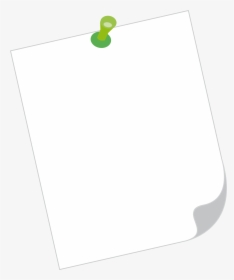 Transparent Paper Clipart - Notas De Papel Blanco Png, Png Download, Free Download