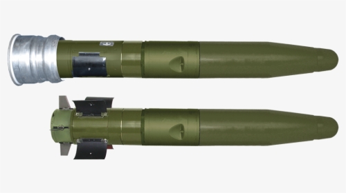 Round Comprising Kombat Antitank Guided Missile, HD Png Download, Free Download