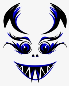 Vampire Halloween Mask Vector Clip Art Evil Red Eye Transparent