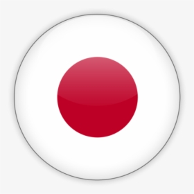 Flag Of Japan Clip Art - Japan Flag Circle Png, Transparent Png, Free Download